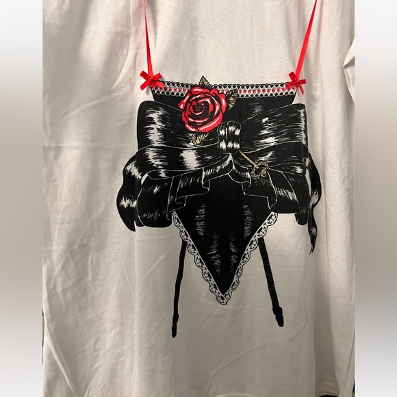 NWT Vintage Sensual Teeze Night Gown Lingerie Shirt - Picture 9 of 14